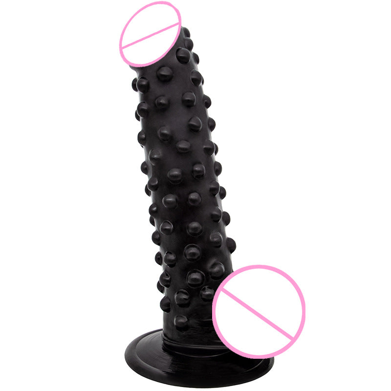 PVC penis alternative special-shaped transparent anal plug backyard G-spot female dildo gay masturbation stick simulation dildo