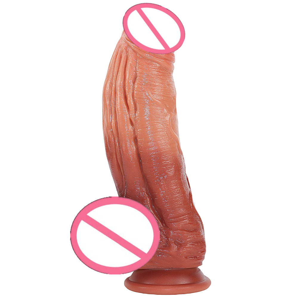 silicone gradual change simulation penis extra large soft thick long dildo female big chicken brother adult products