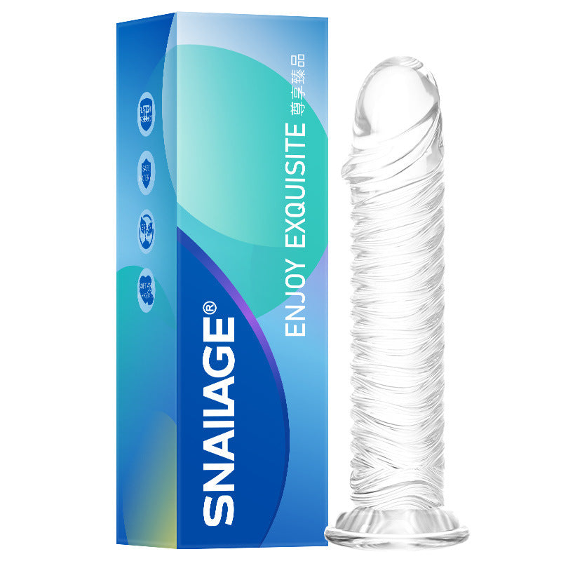 Blue Dragon White Tiger Vermilion Bird Xuanwu Simulation Phallus Divine Beast Alternative Creative Suction Cup Dildo Crystal Transparent White New Product