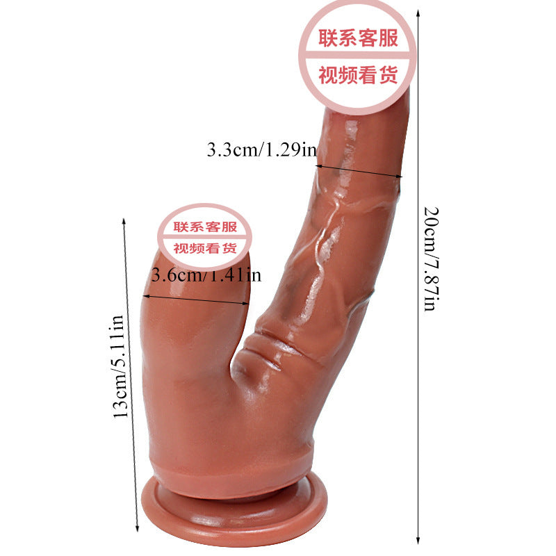 Liquid silicone dildo soft meat simulation dildo G-spot adult products female masturbator sex products dildo