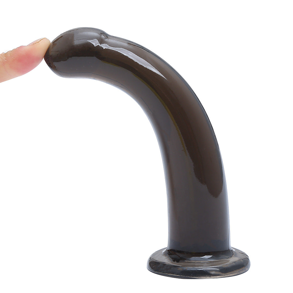 Transparent suction cup anal strip anal plug anal dilator for men and women, backyard masturbator simulation dildo gay gay products