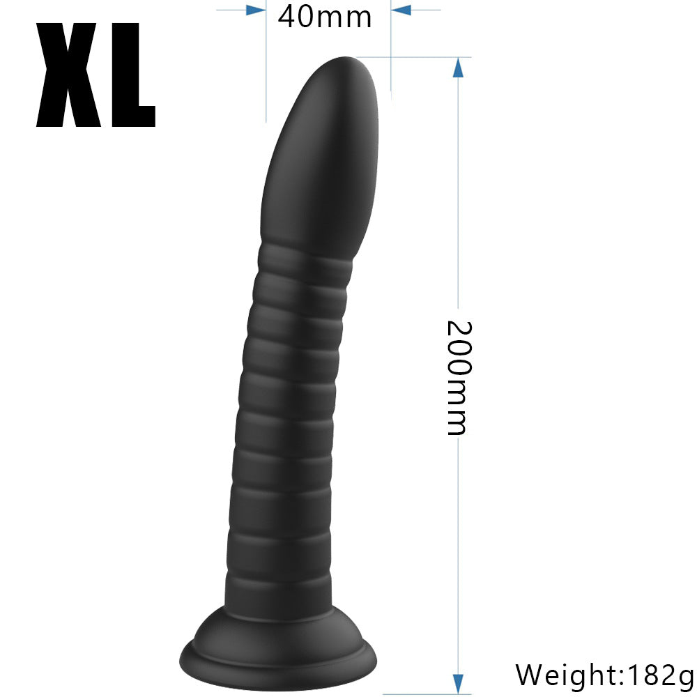 Orissi adult female products threaded simulation penis transparent jelly crystal dildo jj suction cup penis backyard