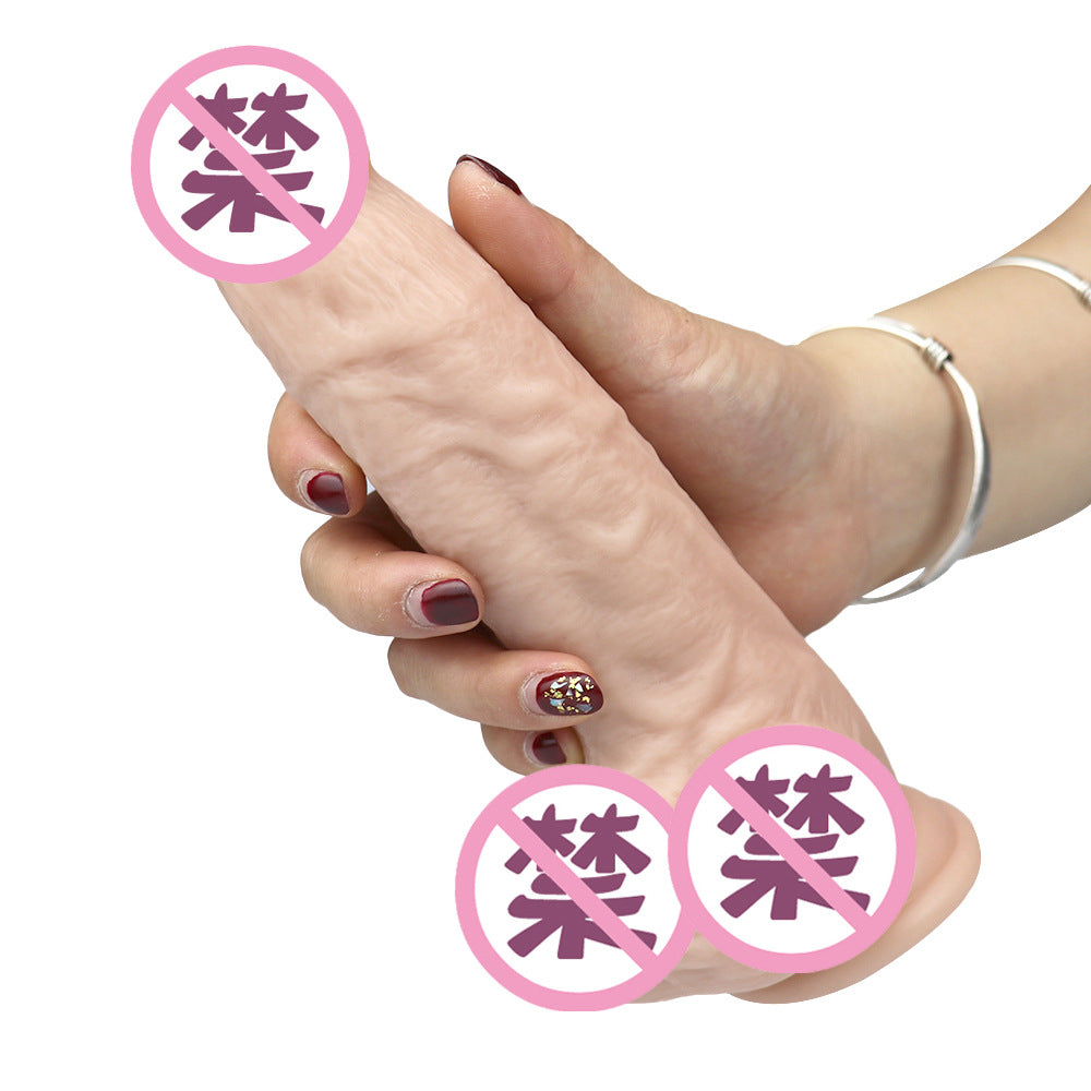 032 pointed emperor simulated penis, small glans, big body, fake penis, female masturbator, adult sex products AV stick