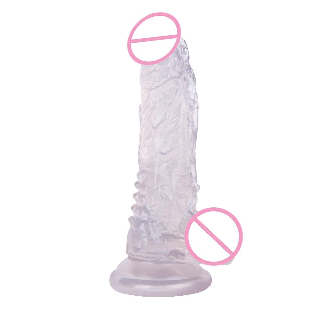 Colorful War Demon Simulation Penis Barbed Small Penis Female Masturbator Dildo Adult Sex Toys