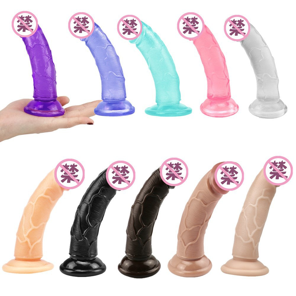 013 Ham Mini Small Simulation Dildo Egg Free Dildo Female Backyard Small Anal Plug Masturbator Sex Products