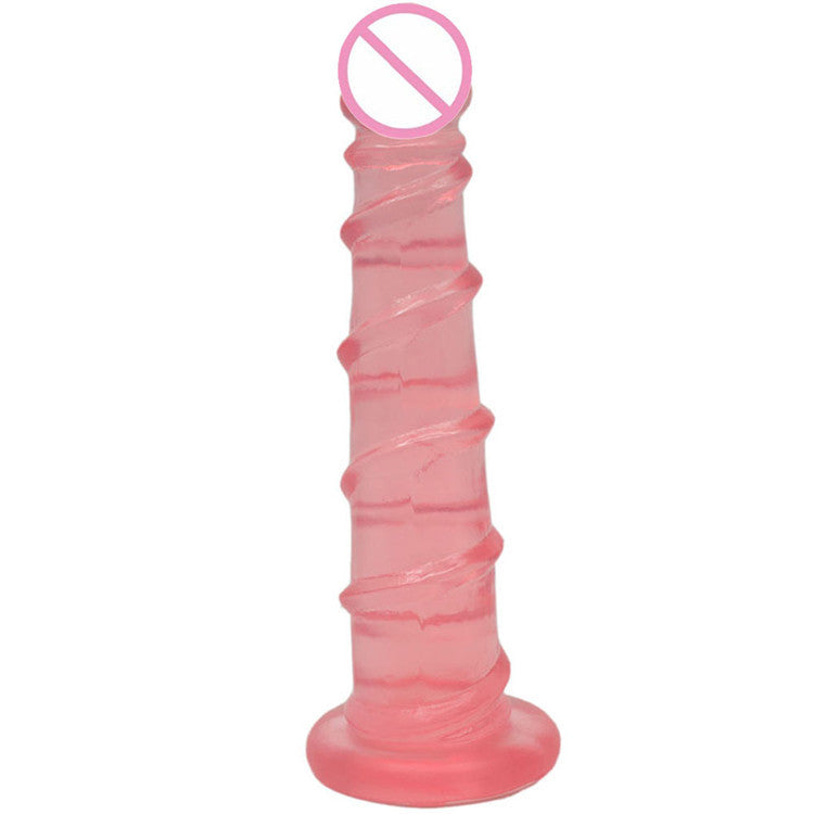 WOS manufacturers wholesale manual soft meat masturbation transparent simulation penis dildo flirting foreign trade sex products