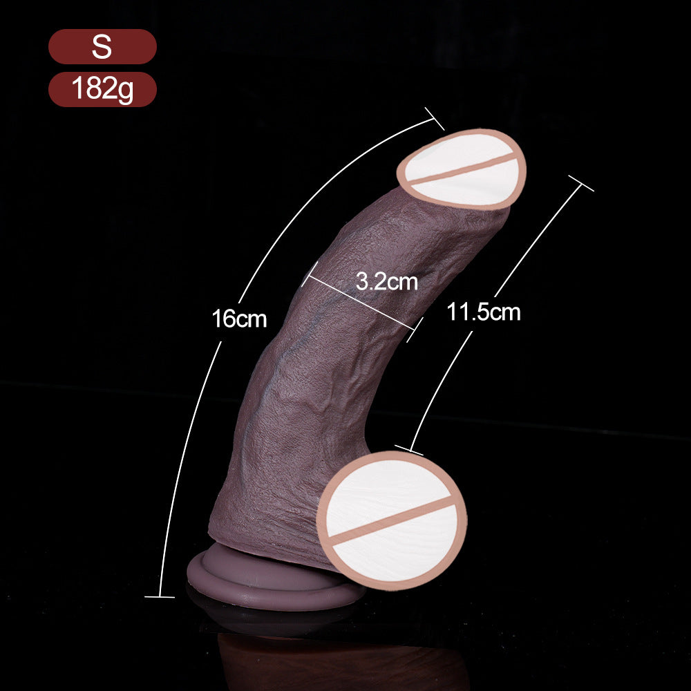 A variety of silicone penis female gun machine cross-border simulation dildo female masturbator adult sex toys factory