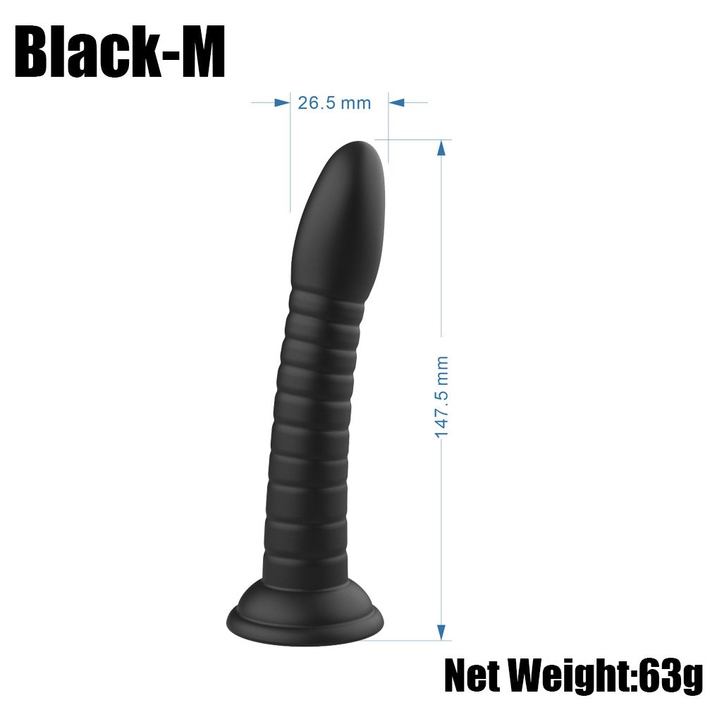 Orissi adult female products threaded simulation penis transparent jelly crystal dildo jj suction cup penis backyard