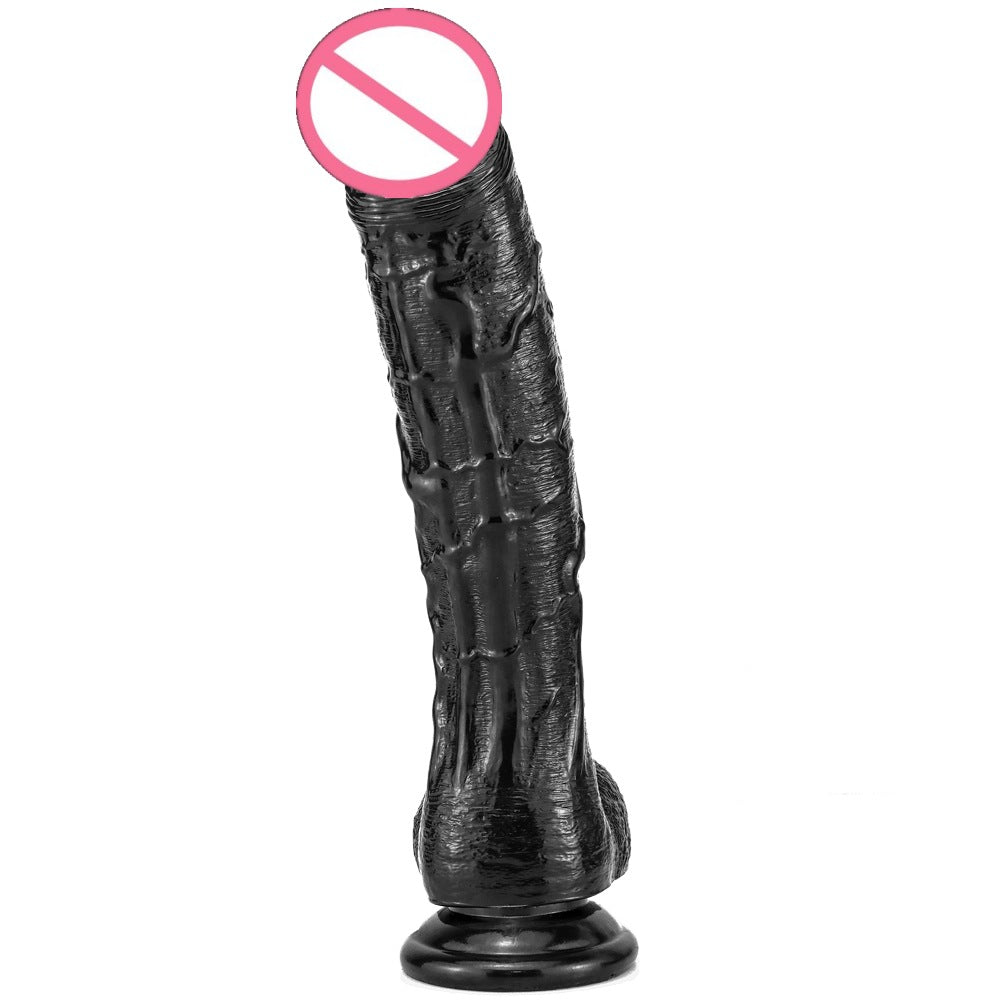 Crooked brother oversized thick and long simulated penis adult sex women's products fake penis manual stimulation masturbation trainer