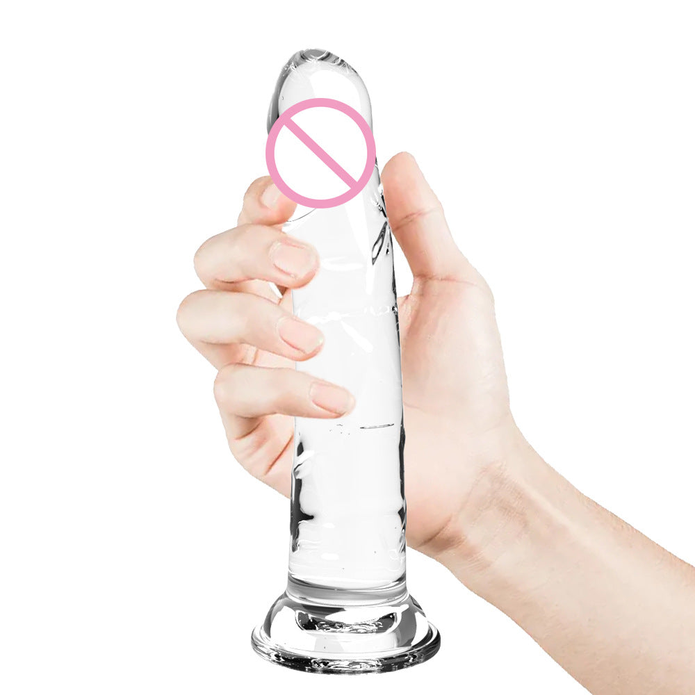 Simulated textured suction cup, penis, multi-colored jelly, dildo, adult sex products, manufacturers can send one piece at the source.