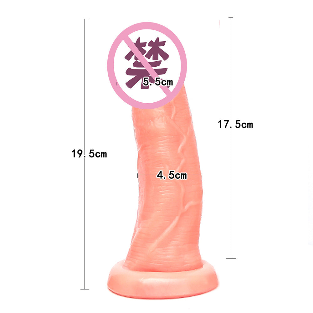 6Cm Mushroom Head Dildo Big Glans Simulation Penis Male Anal Plug Backyard Sex Toy Masturbator Anal Expander