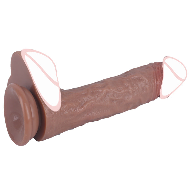 Liquid silicone coated with blue tendons simulated penis orgasm dildo female masturbator adult sex products factory direct sales