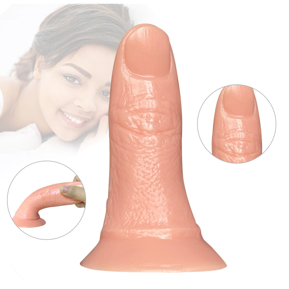 Male Fingers Backyard Anal Plug Five Thumbs Little Fingers Simulation Penis Female Masturbation Stick Dildo Adult Products