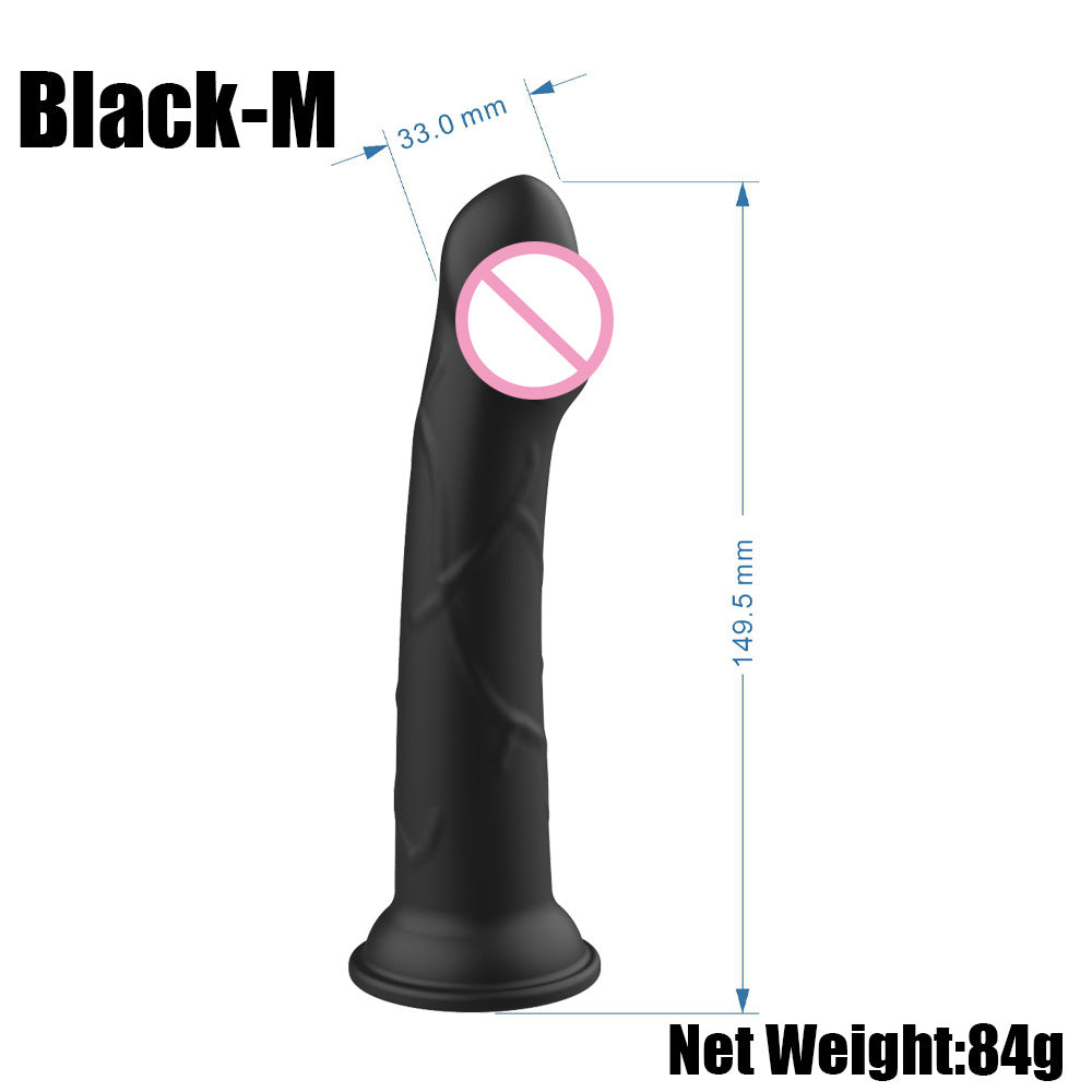 Simulated textured suction cup, penis, multi-colored jelly, dildo, adult sex products, manufacturers can send one piece at the source.