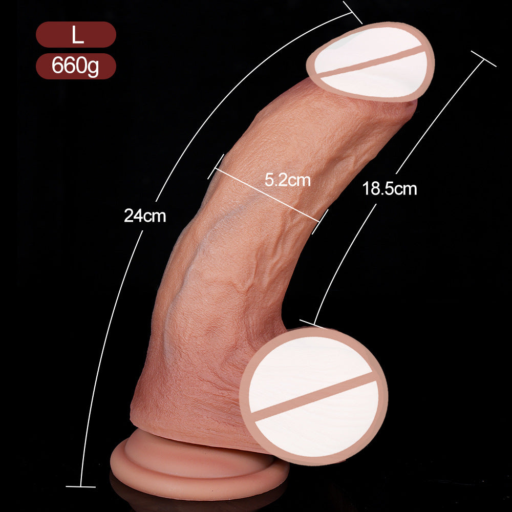 A variety of silicone penis female gun machine cross-border simulation dildo female masturbator adult sex toys factory
