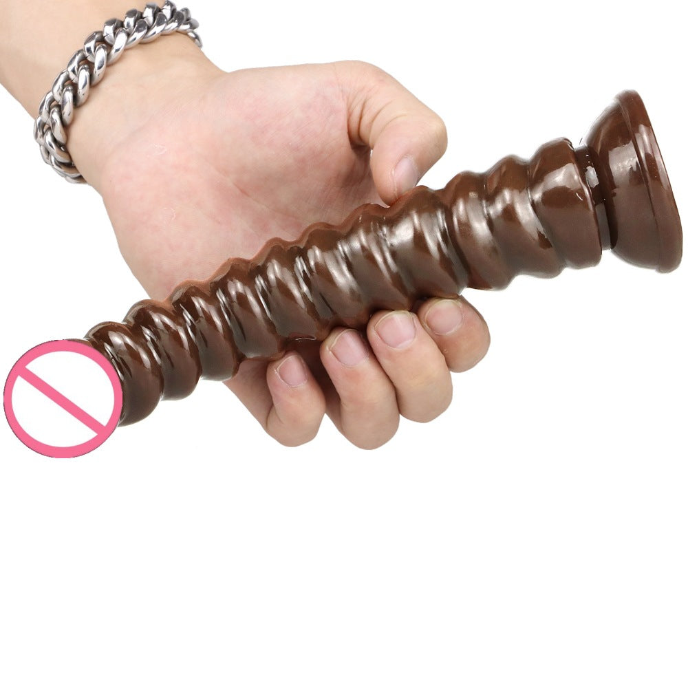 Factory dragon scale crystal simulation penis adult sex products backyard anal plug masturbation transparent male and female dildo