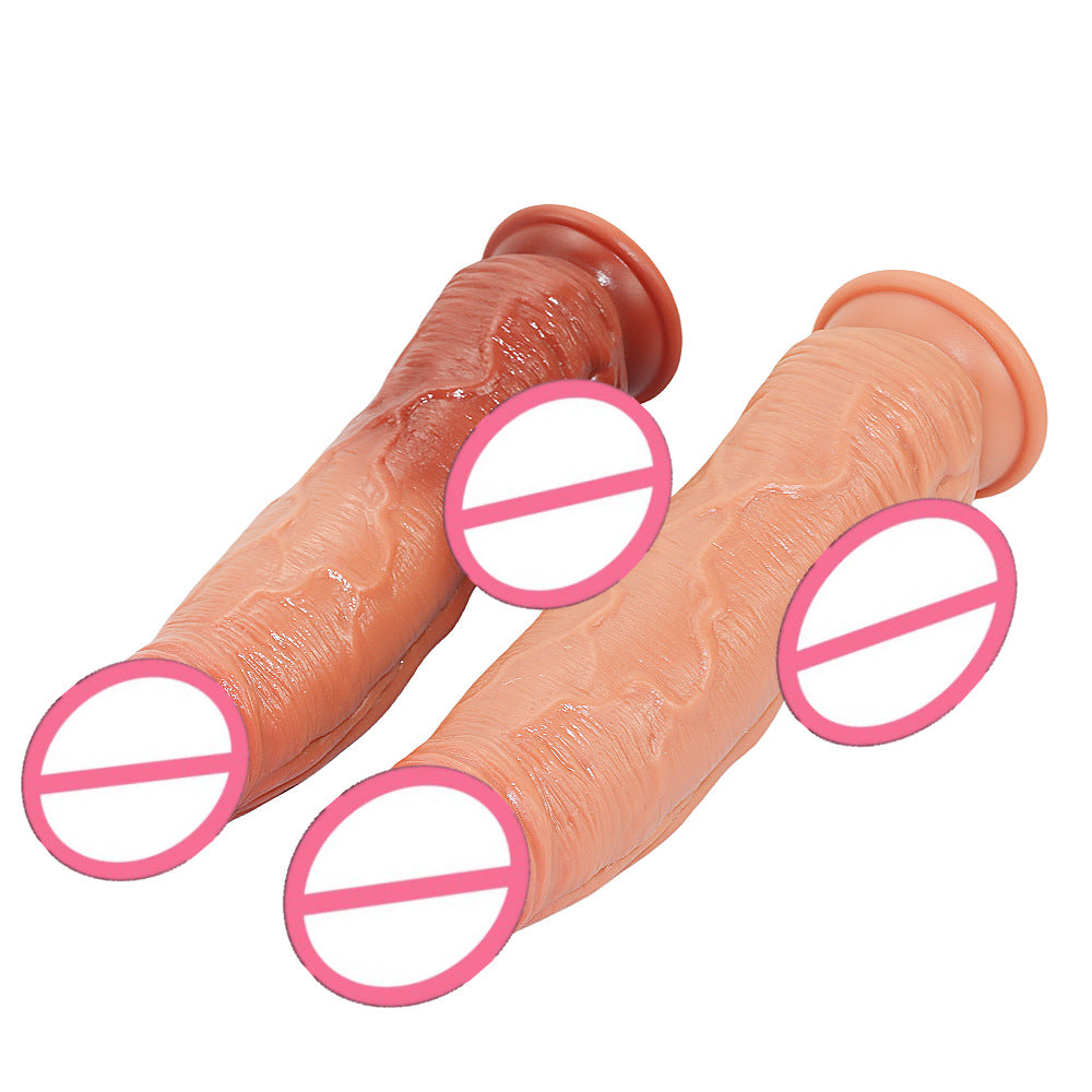 silicone gradual change simulation penis extra large soft thick long dildo female big chicken brother adult products