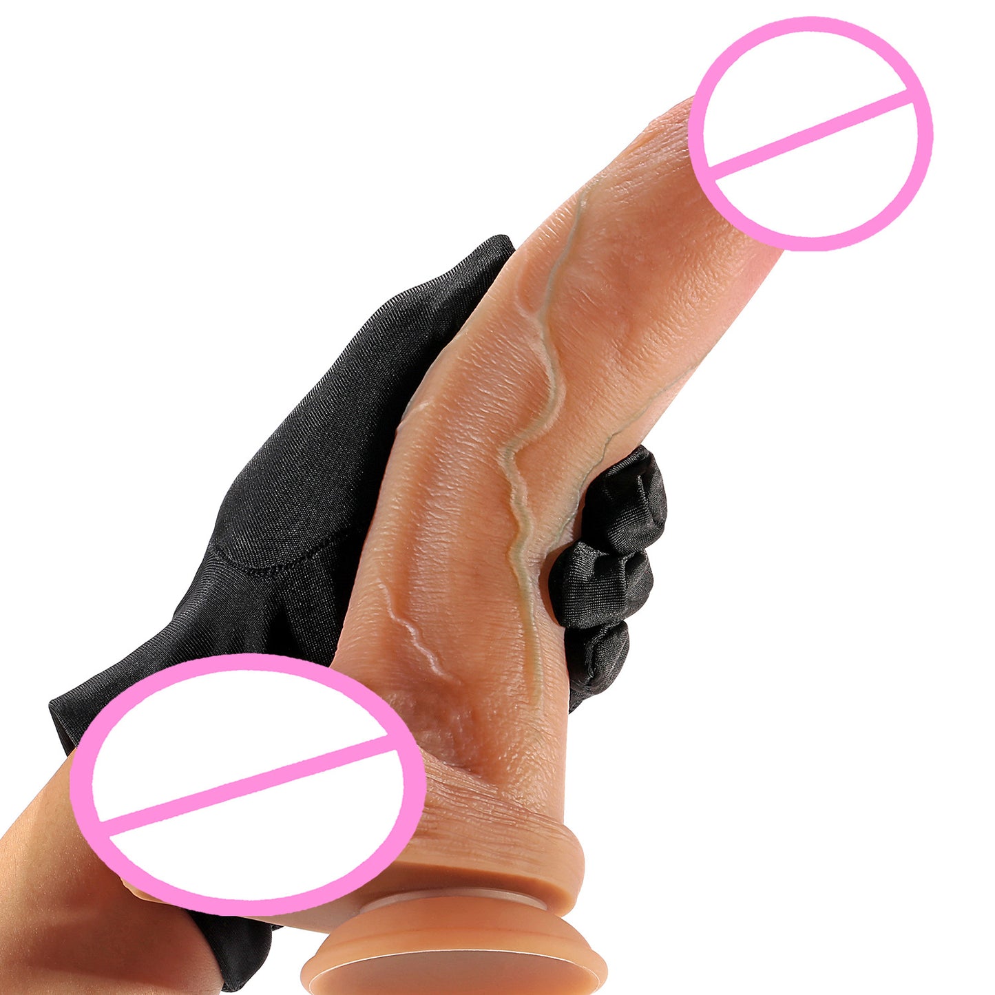 Amazon foreign trade super soft liquid silicone simulation penis female masturbator wearing adult products fake penis factory