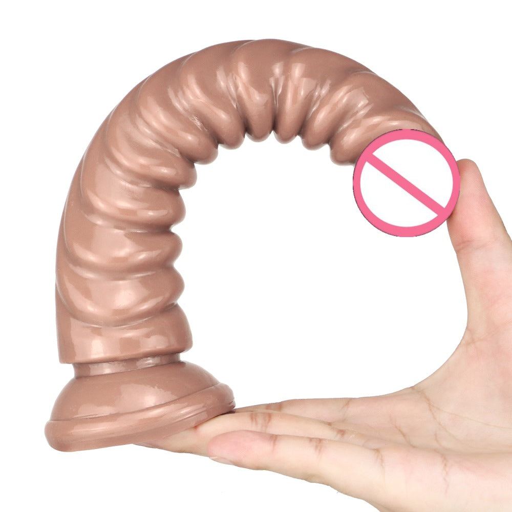 Factory dragon scale crystal simulation penis adult sex products backyard anal plug masturbation transparent male and female dildo