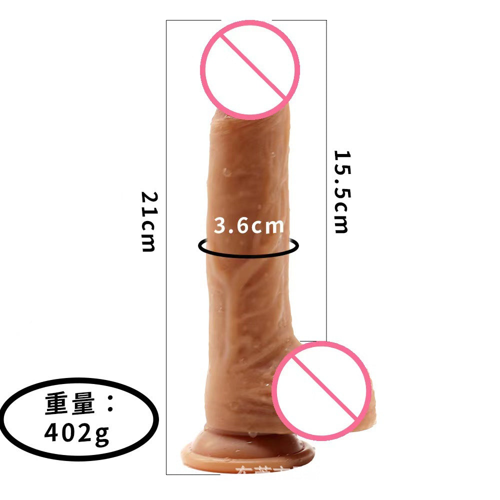 Real muscle tyrant silicone simulation penis female dildo female masturbation products wear dildo wholesale