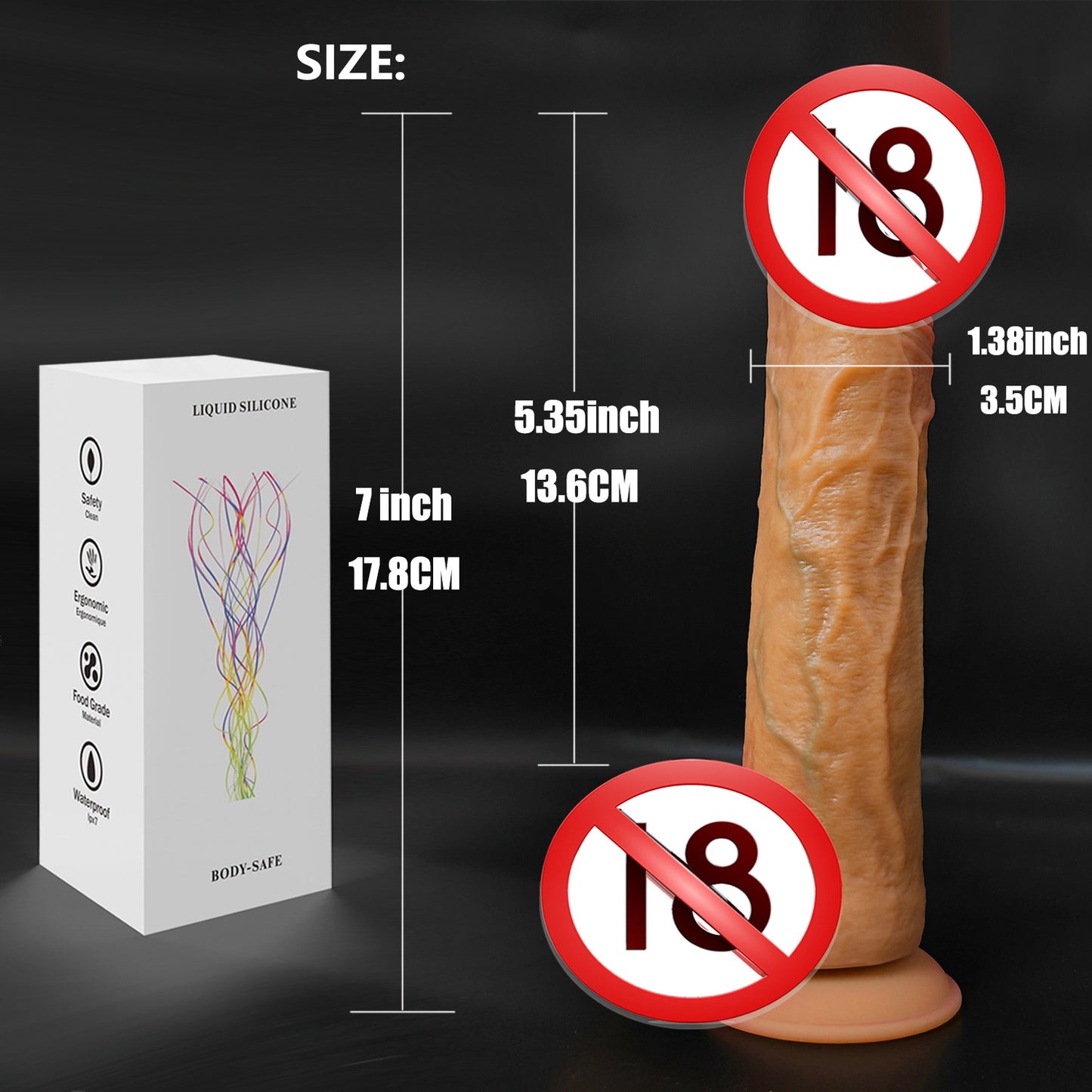 Amazon foreign trade super soft liquid silicone simulation penis female masturbator wearing adult products fake penis factory