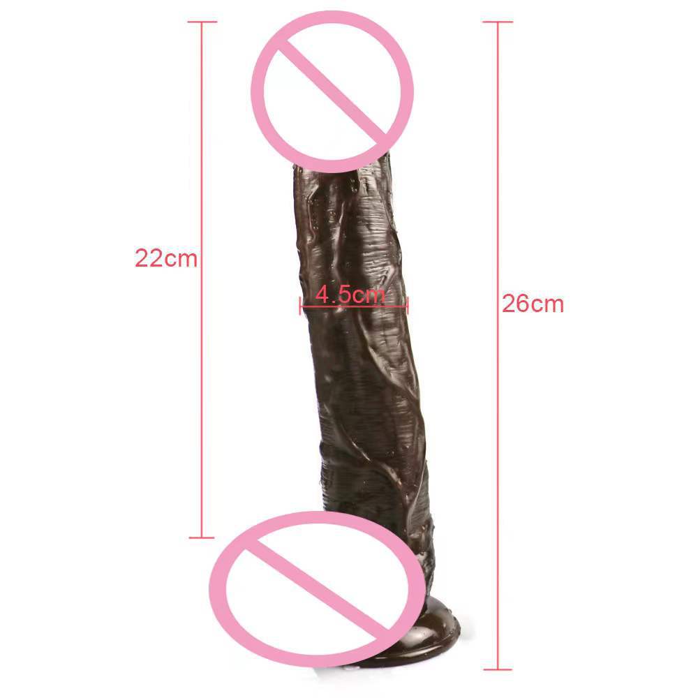 African boy explosion huge thick oversized penis female masturbation appliance simulation dildo adult sex products