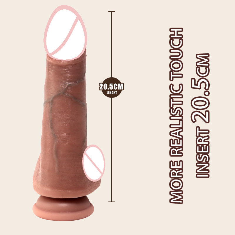 Cross-border explosion liquid silicone simulation penis female dildo custom adult sex products source factory