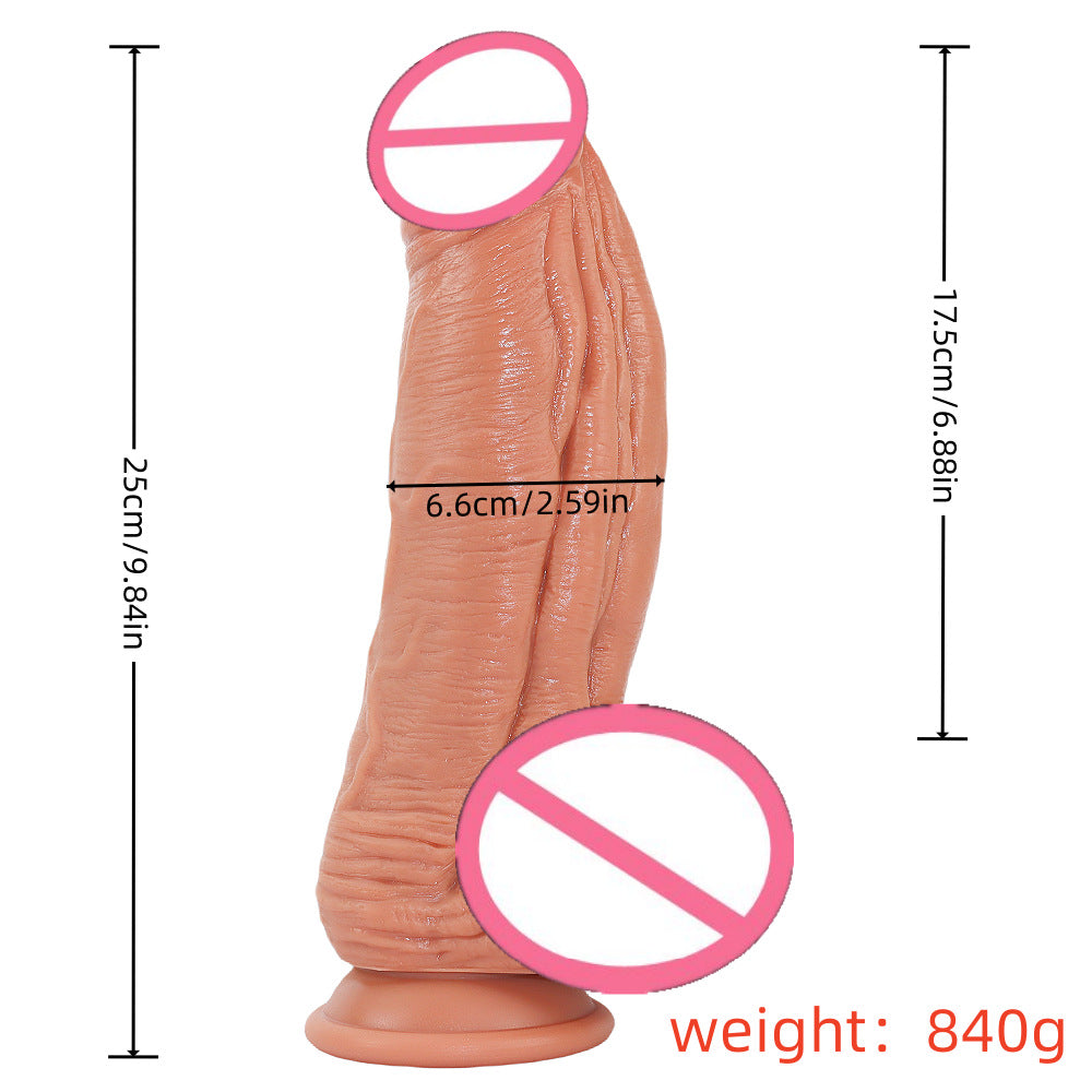 silicone gradual change simulation penis extra large soft thick long dildo female big chicken brother adult products