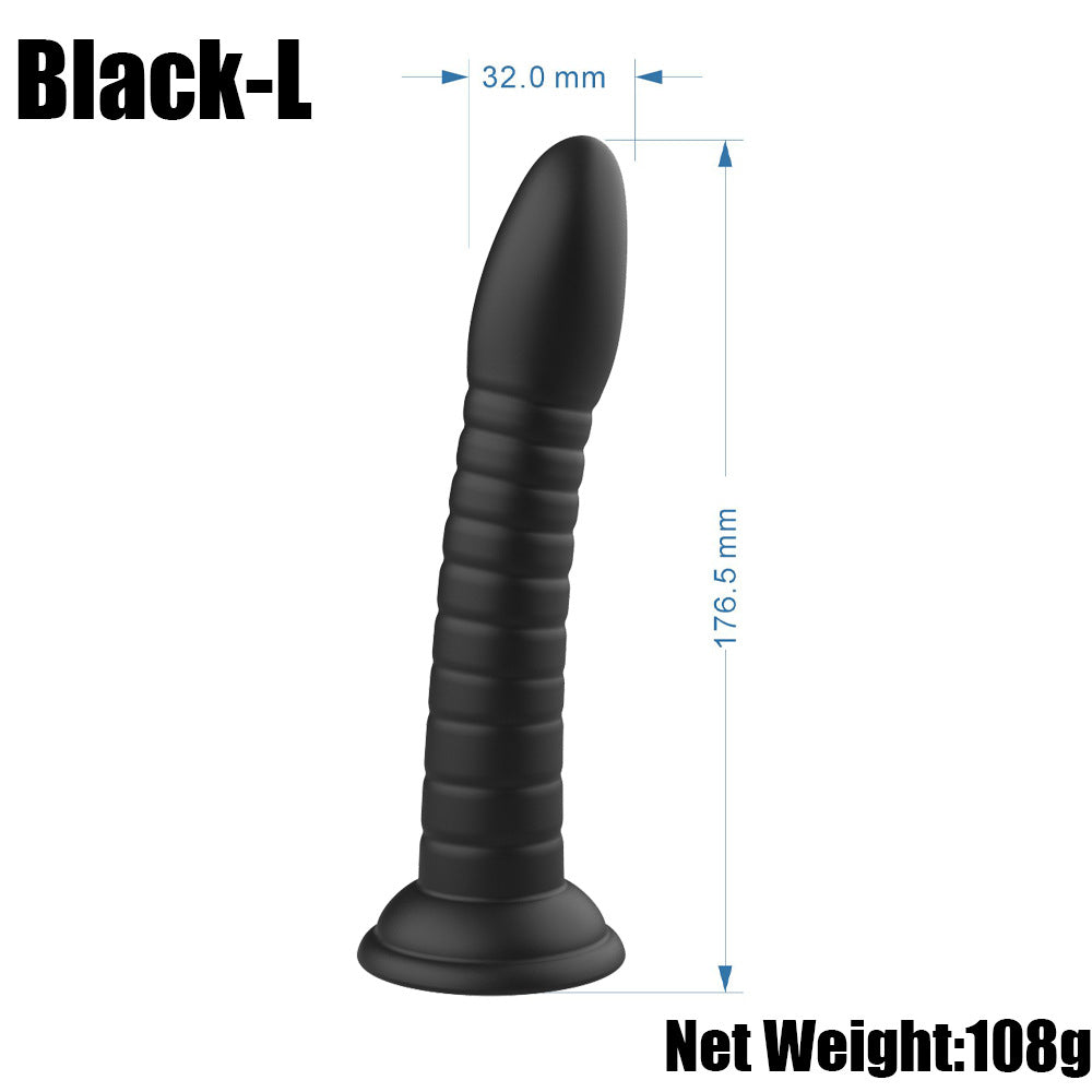 Orissi adult female products threaded simulation penis transparent jelly crystal dildo jj suction cup penis backyard