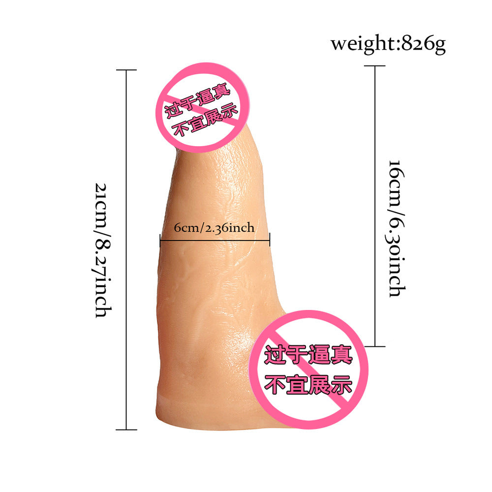 Super thick simulation penis female dildo masturbator fisting backyard anal plug sex products AliExpress