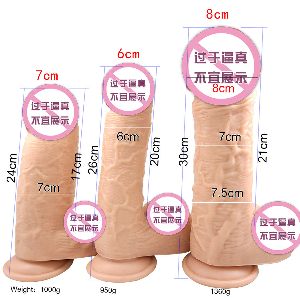 6Cm6.5cm7cm8cm artificial penis stallion fake penis fisting female masturbator adult sex products