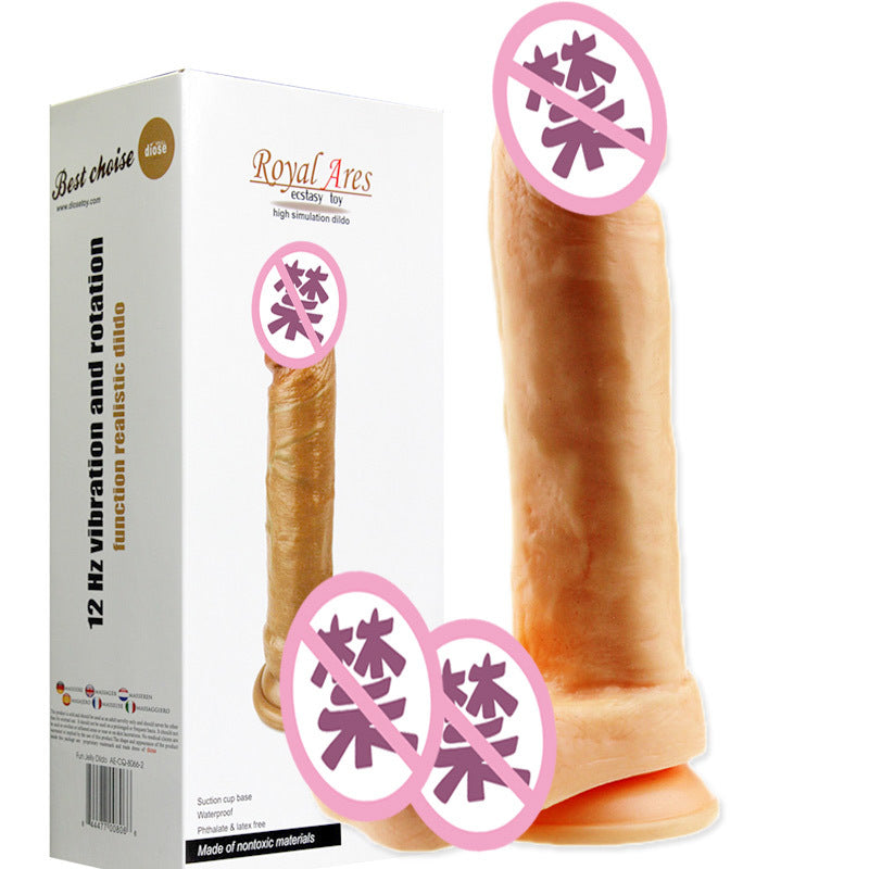 Large artificial penis, female masturbator, male root inverted mold diameter 5cm, false penis, adult sex products wholesale
