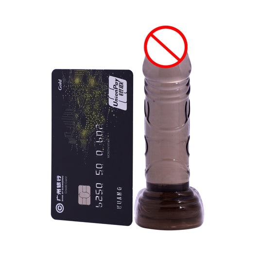 Mini simulated small penis, small steel cannon penis, simulated dildo, crystal material sex products factory