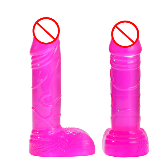 Mini simulated small penis, small steel cannon penis, simulated dildo, crystal material sex products factory