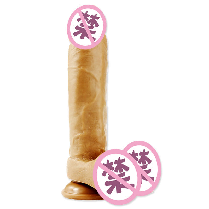 Large artificial penis, female masturbator, male root inverted mold diameter 5cm, false penis, adult sex products wholesale