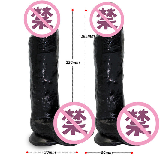 Large artificial penis, female masturbator, male root inverted mold diameter 5cm, false penis, adult sex products wholesale