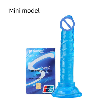 suction cup mini simulation small penis multicolor female dildo penis small cannon masturbation sex toys