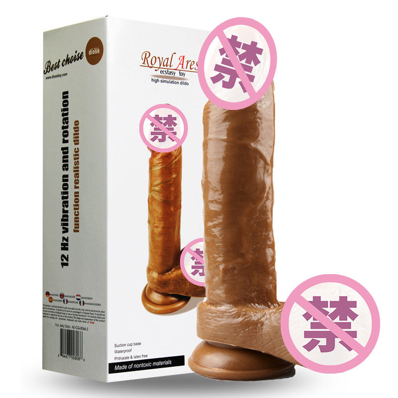 Large artificial penis, female masturbator, male root inverted mold diameter 5cm, false penis, adult sex products wholesale