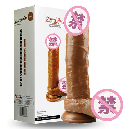 Large artificial penis, female masturbator, male root inverted mold diameter 5cm, false penis, adult sex products wholesale