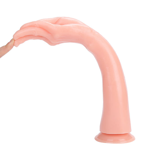 Ecstasy hand penis extra large size anal plug super thick sucker anal simulation dildo adult masturbation sm female