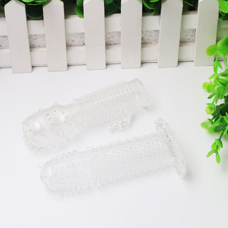 Manufacturers supply transparent penis crystal female masturbator dildo simulation soft manual adult sex toys