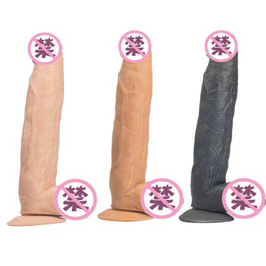 Adult products foreign trade simulation penis oversized super thick suction cup dildo female masturbator manufacturers wholesale