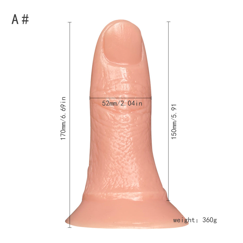 Male Fingers Backyard Anal Plug Five Thumbs Little Fingers Simulation Penis Female Masturbation Stick Dildo Adult Products