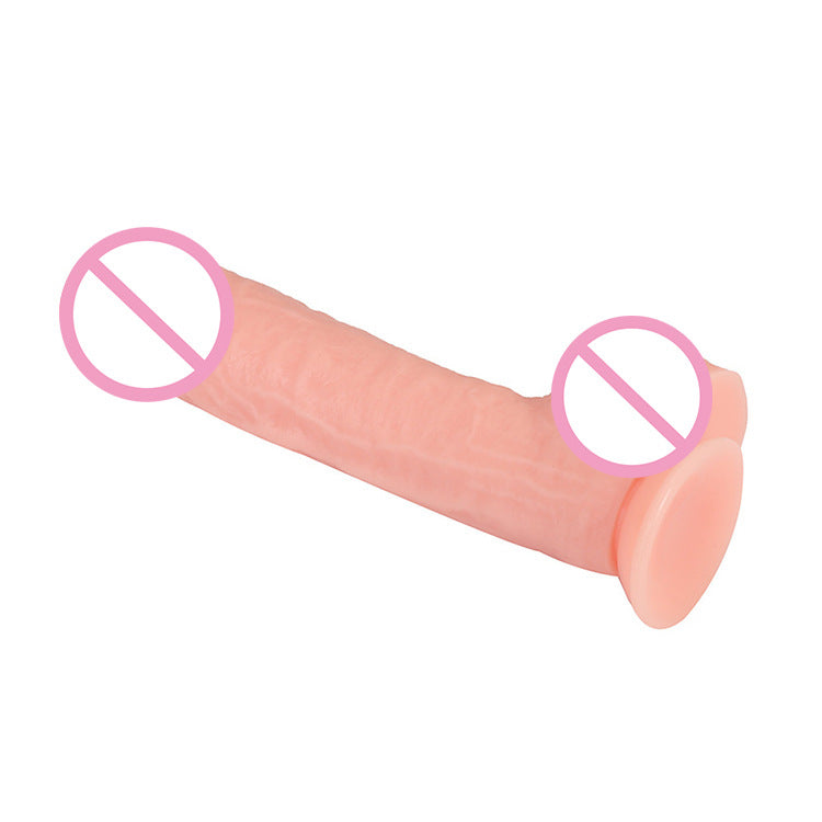 Hot-selling artificial penis in Europe and America, thick with arm, anal plug, dildo for women's adult sex products dildo