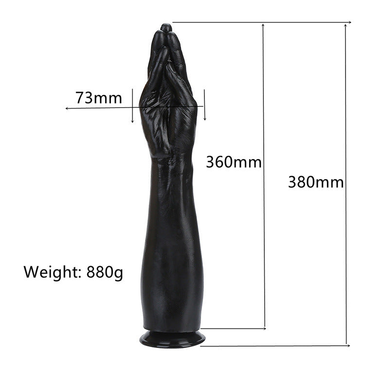 Ecstasy hand penis extra large size anal plug super thick sucker anal simulation dildo adult masturbation sm female