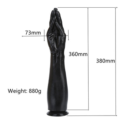 Ecstasy hand penis extra large size anal plug super thick sucker anal simulation dildo adult masturbation sm female