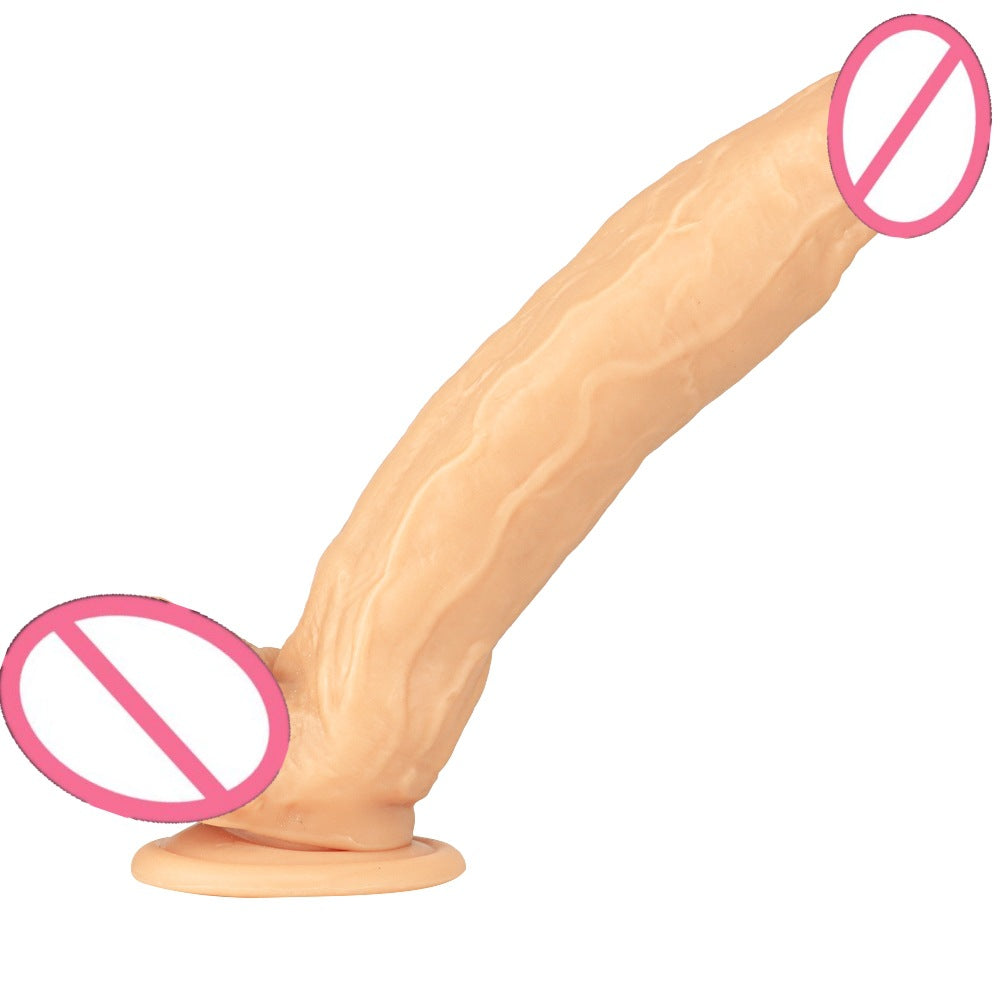 oversized thick and long simulation penis soft sexy dildo adult sex women sex products masturbator