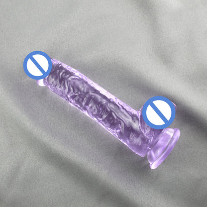 Dildo XXS Phantom Mini Dildo Transparent Crystal Simulation Dildo Women's Sex Products TPE Factory