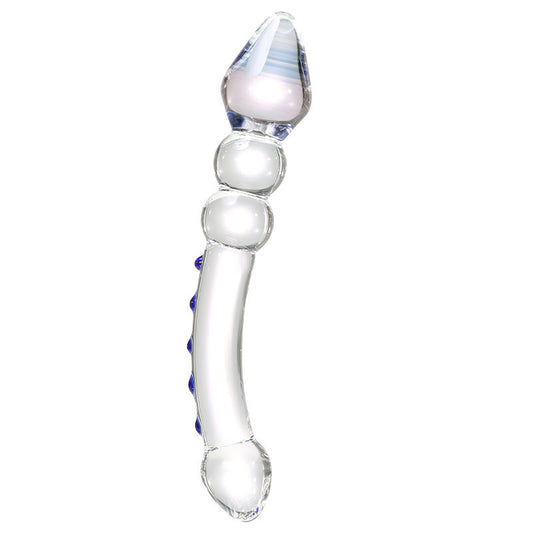 Female sex toys Crystal glass penis simulation Transparent eggless dildo Adult products Female masturbator