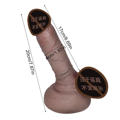 Liquid silicone dildo soft meat simulation dildo G-spot adult products female masturbator sex products dildo